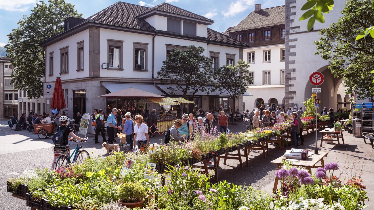 Wöchentlicher Markt - Shopping in Baden